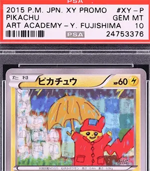 PSA 10 Art Academy Pikachu