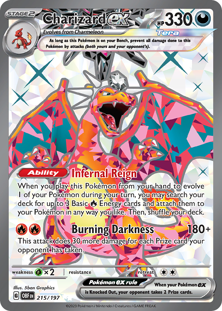 Obsidian Flames Charizard ex