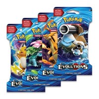 Evolutions Sleeved Booster Pack Art Bundle [Set of 4]